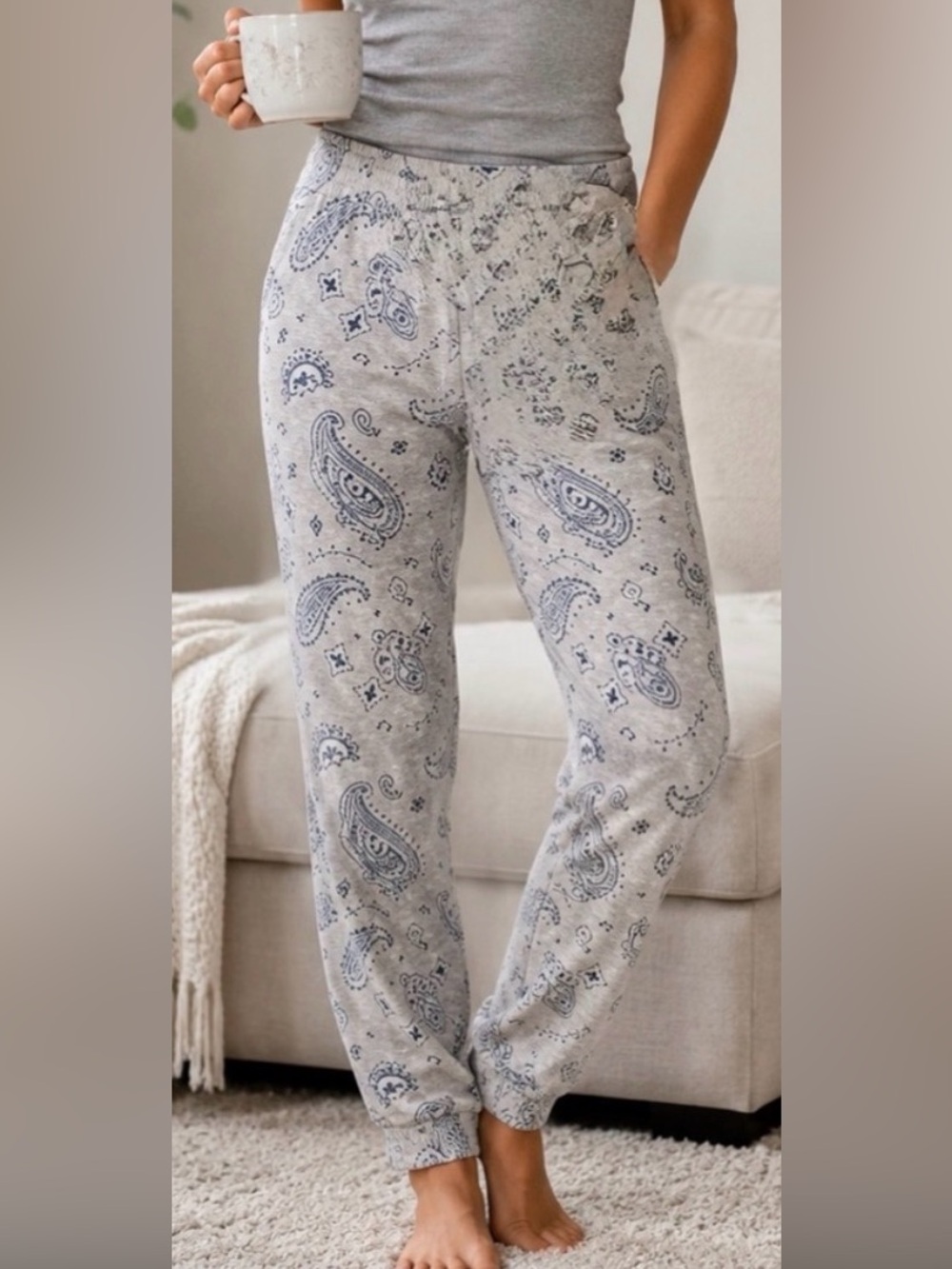 Lucky Brand Paisley Pajama Pant